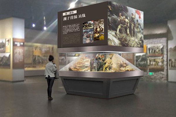 360°全息成像 沂蒙革命紀念館淵子崖自衛(wèi)戰(zhàn)